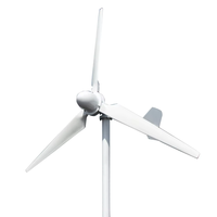 12v 24v 48v 300w 400w 500w 1000w 2000w petit générateur d'éolienne pour système de stockage d'énergie hybride solaire éolien