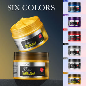 Cire <span class=keywords><strong>coiffante</strong></span> SADOER sous marque privée, tenue forte, effet naturel volumisant, <span class=keywords><strong>argile</strong></span> capillaire anti-frisottis texturisante pour hommes et femmes - Product Image 2