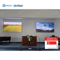 Écran vidéo LED COB P1.25 800 nits, haute fréquence de rafraîchissement 7680 Hz, HDR, raccordement sans soudure à Singapour