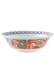 ชามเมลามีนลายดอกเบญจมาศสไตล์จีน ขนาด A5 สำหรับใส่ก๋วยเตี๋ยว ขนมจีน ข้าว ใช้แล้วทิ้ง เหมาะสำหรับงานเลี้ยง - Product Image 5