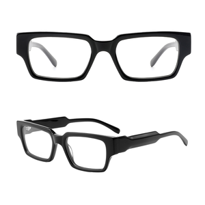 Envío listo Rectángulo Acetato Marcos de gafas ópticas Cara de diamante Impreso Fabricado Precio de fábrica Opciones al por mayor disponibles - Product Image 1