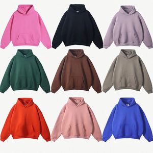 Sweat-shirts à capuche 100 % coton pour hommes, unisexe, coupe oversize, personnalisables avec logo, vierges, épais, en coton, pour hommes - Product Image 1