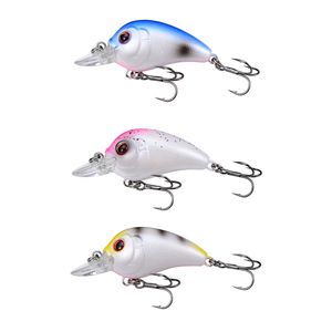Leurre de pêche flottant en chrome pour brochet blanc, crankbaits, wobblers, leurres de pêche en ABS pour rivière, lac et ruisseau - Product Image 6