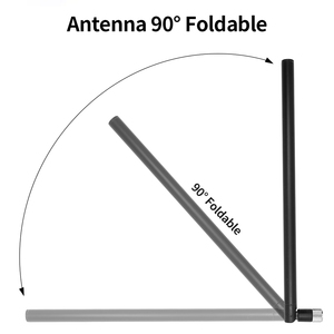 1400-1550MHz 5dBi SMA erkek anten uzatma IP kablosuz güvenlik kamera yönlendirici katlanabilir hava yönlendirici ağ güçlendirici anten - Product Image 5
