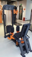 Yongwang Équipement de fitness professionnel Machine d'entraînement de force à double fonction (abducteur et adducteur) réglable à charge par pignon