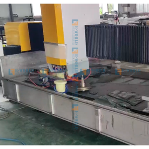 W1-1530 <span class=keywords><strong>CNC</strong></span> <span class=keywords><strong>Glass</strong></span> trung tâm làm việc tự động đánh bóng mài đánh bóng Máy chế biến cho hình thủy tinh - Product Image 5