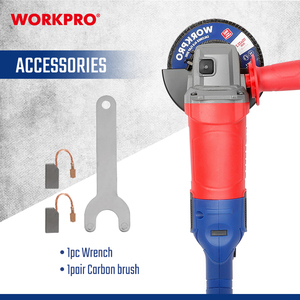 WORKPRO 750W 125mm 11000RPM Mini herramienta de molienda eléctrica de alta calidad piezas de repuesto <span class=keywords><strong>Hilti</strong></span> <span class=keywords><strong>amoladora</strong></span> angular M10 - Product Image 3