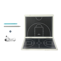 Tablette d'écriture de basket-ball effaçable pliable de 32 pouces avec équipement d'entraînement de basket-ball de football d'échecs