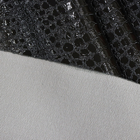 Cuir synthétique PVC effet crocodile brillant 0,5 mm pour emballage, sac à main, tissu pour la fabrication de sacs
