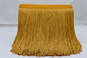 Frange à pampilles en polyester <span class=keywords><strong>double</strong></span> fil de haute qualité de 15 cm (6 po) pour robe - Vente en gros - Product Image 4