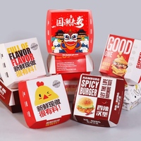 Carpeta de Papel Personalizada con Logotipo, Hecha con Materiales Reciclados, Desechable, Diseño Personalizado para Camiones de Comida, Suministros para Restaurantes, Ecológica