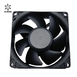 12V. 0.35a 3pin 80Mm X 80Mm X 25Mm Dc Koeling Borstelloze Plastic 24V Axiale Ventilator Borstelloze Ventilator