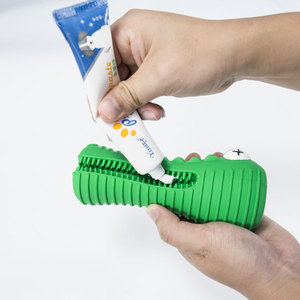 perro <span class=keywords><strong>mordedura</strong></span> de perro de juguete masticar tratar dispensador para gatos juguete interactivo juguete del animal doméstico - Product Image 2
