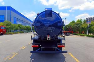 Single Axle Manual Sewer <b>Suction</b> Truck 8000-10000L, Self-unloading & Rear Hatch Openable, High <b>Suction</b> Force - Product Image 6