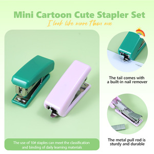 Kit Completo de Pegamento en Barra y Grapadora con Diseño de Dinosaurios y Recargas - Product Image 5