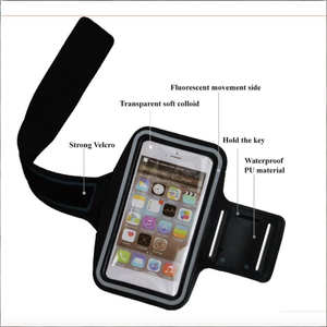 חינם לדוגמה ספורט ספורט פועל armband טלפון נייד אביזרים עבור טלפון חכם - Product Image 3