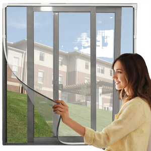 <span class=keywords><strong>Moustiquaire</strong></span> <span class=keywords><strong>magnétique</strong></span> moderne en fibre de verre pour portes et fenêtres, idéale pour salon et hôtel, résistante aux insectes, facile à installer - Product Image 3