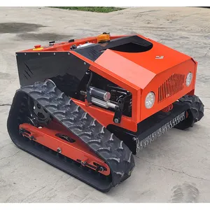 Crawler Lawn Mower Blade Steel Type Robotic Lawn Mower No Line Farm Implements Lawn Mower