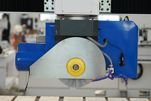 Automatic 3220 Stone CNC 5 Axis Bridge Saw Marble Stone Cutting <b>Machine</b> for Granite <b>Steps</b> in USA - Product Image 4