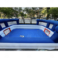 Mini patinoire de Hockey gonflable/mini patinoire auto-gonflable pour les enfants jeu de sport interactif jeu d'extravagance de Hockey passionnant