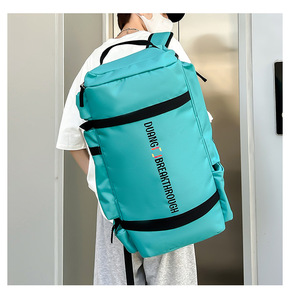 Sac à dos multifonction pour homme et femme, grande capacité, pour randonnée, ski, avec compartiment sec/humide, sac de voyage bandoulière - Product Image 2
