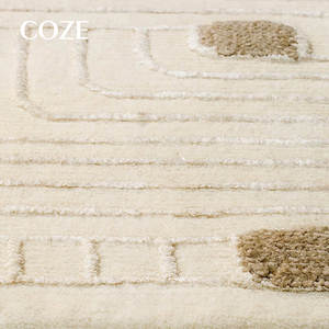 <span class=keywords><strong>Tappeto</strong></span> su Misura in Stile Moderno <span class=keywords><strong>Beige</strong></span> <span class=keywords><strong>e</strong></span> <span class=keywords><strong>Grigio</strong></span> per Soggiorno <span class=keywords><strong>e</strong></span> Camera da Letto - Product Image 5