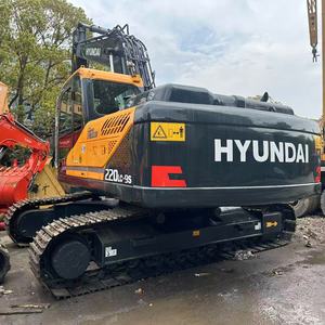 Excavatrices d'occasion 22 tonnes 220-9S r220 Hyundai d'origine Corée 220lc 220lc-9s Excavatrice sur chenilles - Product Image 2