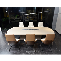 Chaise de réception moderne pour visiteurs, dossier haut, en cuir, base cantilever, chaise de bureau ergonomique en cuir pour usage commercial