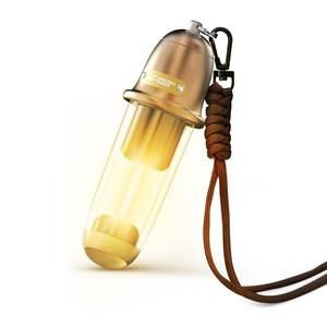 Lanterne de camping portable Smiling Shark, batterie rechargeable LED, lumière blanche chaude avec cordon pour randonnée en plein air - Product Image 1