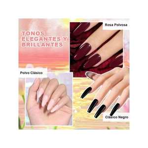Juego de esmalte en gel GAOY de 12 piezas, mate, no tóxico, kit de arte de uñas en gel UV para uso en salón - Product Image 5