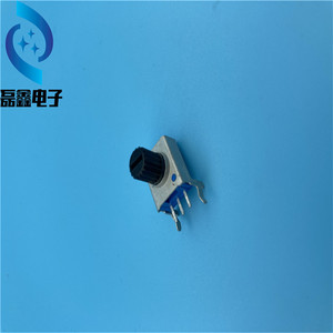 Potentiomètre rotatif simple RV0932 10K 50K 100K à axe moleté, résistance réglable pour l'électronique - Product Image 5