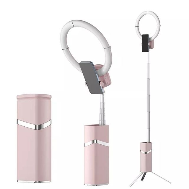 10" Ring Light with Tripod Stand Portable with Storage Bag Phone Holder Mount for Video Makeup Meeting Tik Tok Photography