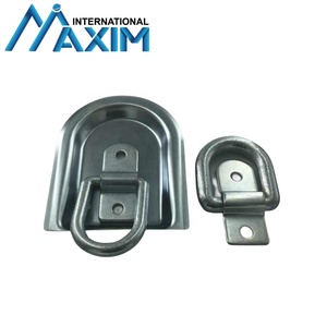 Thép nhiệm vụ nặng nề hàng hóa lashing tuôn ra núi lõm xe tải Trailer Tie xuống <span class=keywords><strong>D</strong></span> Nhẫn - Product Image 6