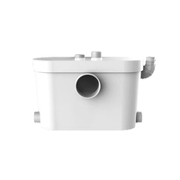 400w 220v pompe de levage des eaux usées pompe à eaux usées de levage électrique macérateur pompe de toilette de rinçage