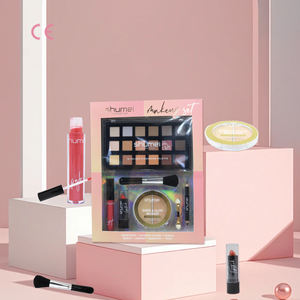 <span class=keywords><strong>Coffret</strong></span> cadeau de <span class=keywords><strong>maquillage</strong></span> <span class=keywords><strong>bio</strong></span> écologique de luxe tout-en-un pour femmes professionnelles Ingrédients minéraux végétaliens Liquide longue durée - Product Image 1