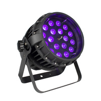 Projecteur LED PAR SHEHDS IP65 étanche RGBWAUV 6-en-1 18*18W avec zoom pour événements extérieurs et mariages