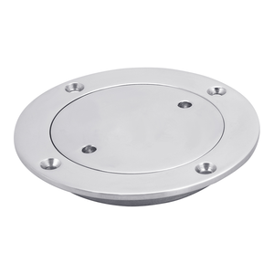Placa de Cubierta Redonda Roscada Hermética de Grado Marino de Acero Inoxidable para Barco y Yate - Product Image 2