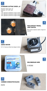 Commutateur de temporisation à commande PLC et entraînement par moteur et engrenages, divers styles, durée de vie stable, contrôle <span class=keywords><strong>mécanique</strong></span>, pour CNC et électro-érosion à fil - Product Image 4