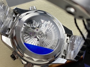Reloj Mecánico de Buceo de Lujo de la Mejor Calidad, 44 mm, Fábrica N1, Movimiento 9900, Resistente al Agua, Bisel de Cerámica Azul, Cronógrafo, 300 m - Product Image 5