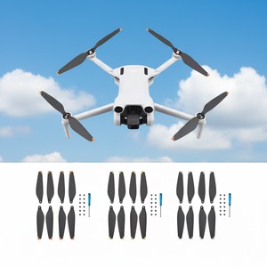 8 pièces/1 ensemble/4 paires d'hélices en ABS pour drone <span class=keywords><strong>DJI</strong></span> <span class=keywords><strong>MINI</strong></span> <span class=keywords><strong>2</strong></span>/3/4K, pièces de rechange légères - Remplacement des pales d'hélice - Product Image 3
