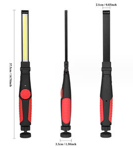 Luz de trabajo recargable por USB, tira de luz para mantenimiento, luz de camping con imán, linterna antideslumbrante - Product Image 5