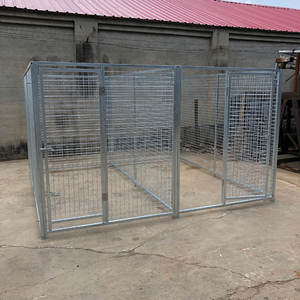 คอกสุนัขขนาดใหญ่5x10x6ฟุตคอกเหล็กสำหรับสนามหลังบ้าน - Product Image 5