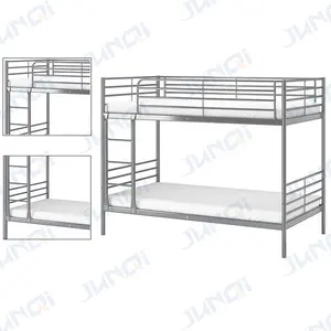 Fuente de productos al por mayor barato doble cama litera de metal de doble cubierta de cama