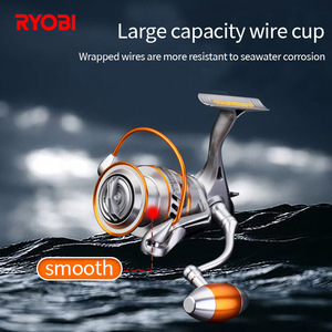 Carrete de Pesca Ryobi Applause Metal Spinning 4000 8000, Cuerpo de Aleación de Aluminio, Carrete de Pesca para Barco - Product Image 5