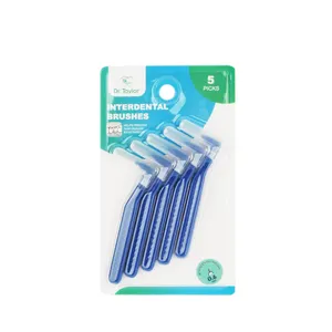 Chine Usine OEM/ODM Forme "L" Brosse interdentaire interproximale en forme de brosse dentaire inter pour les soins bucco-dentaires