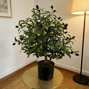 <b>Artificial</b> Olive <b>Tree</b> Potted Plant Bionic High Simulation Plastic Christmas Evergreen Indoor Decor - Product Image 3