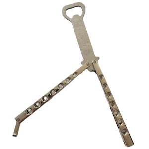 <span class=keywords><strong>Ouvre</strong></span>-bouteille à lame en métal lourd gravé au laser avec logo personnalisé <span class=keywords><strong>Ouvre</strong></span>-bouteille <span class=keywords><strong>papillon</strong></span> préféré des bartenders en alliage d'acier inoxydable - Product Image 2