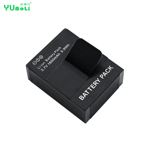 <span class=keywords><strong>Batterie</strong></span> Li-ion pour caméra d'action <span class=keywords><strong>GoPro</strong></span> AHDBT-201 AHDBT-301, 3.7V 1600mAh 5.9Wh, compatible avec <span class=keywords><strong>GoPro</strong></span> Hero 2 Hero 3 <span class=keywords><strong>Hero3</strong></span>+ Sports Cam - Product Image 1
