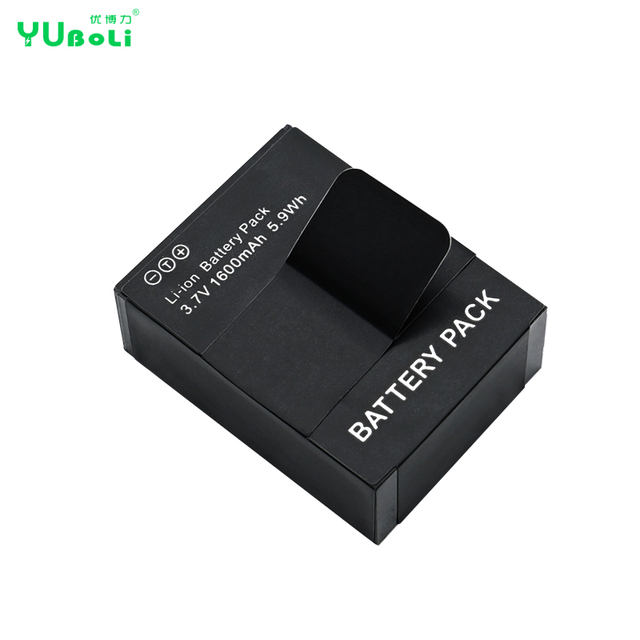 For GoPro AHDBT-201 AHDBT-301 Li-ion Action Camera Battery 3.7V 1600mAh 5.9Wh Fit GoPro Hero 2 Hero 3 Hero3+ Sports Cam