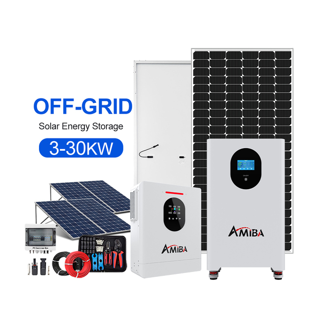 48V 51.2V Solar Panel Complete Kit 5KW 10KW 20KW 30KW Home Battery Storage System LiFePO4 Battery Solar Energy System Full Set